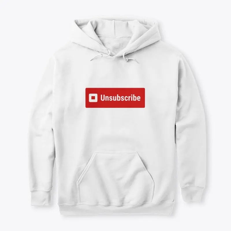 "Unsubscribe" Red Design